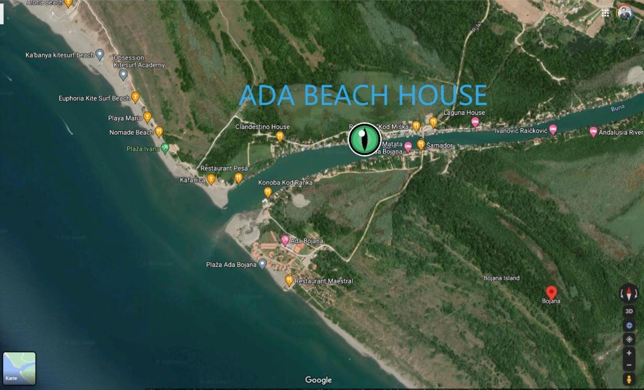 Cj Ada Bojana Beach House I Xxl Terracei Bbq I Betw Bridgebeach I Air Con Ulcinj Ngoại thất bức ảnh
